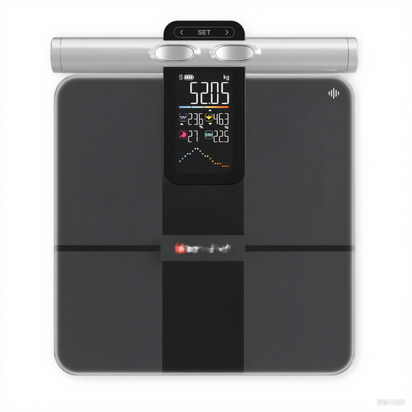 Welland USB/Battery Big Screen BMI Analyzer 15 Body Index Weighing Digital Smart Body Fat Scale