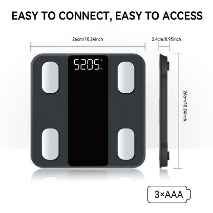 Professional High-accurate Precise Smart Digital Body Fat Scales 8 Electrodes Rohs Electronic Weight Scale Body Analysis