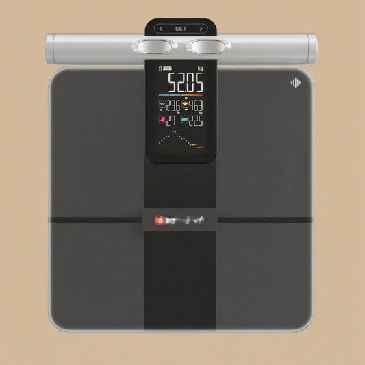 *** Big VA LCD Smart Body Fat Composition Scale with Tracking Heart Rate and Body Balance