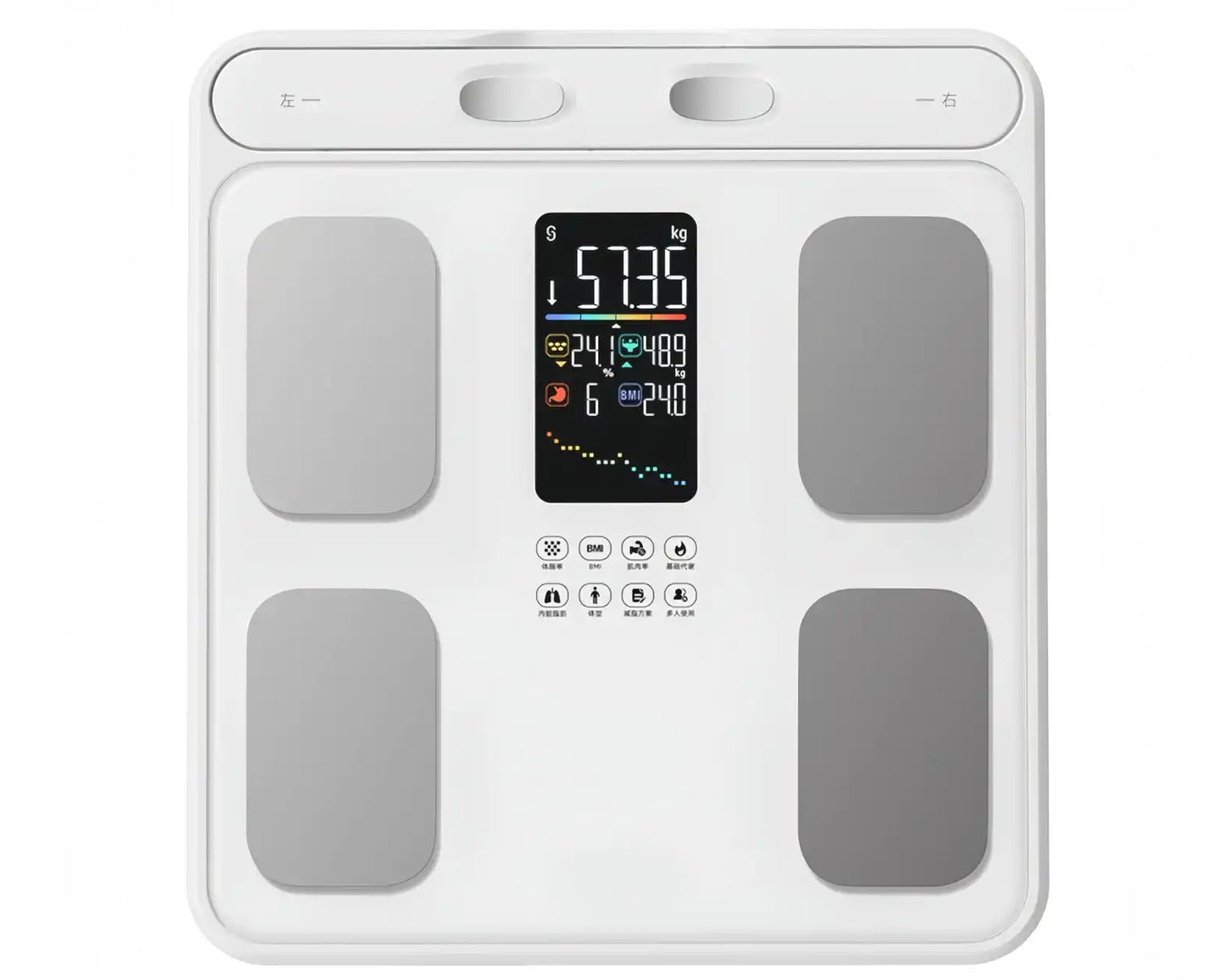 P6 Smart Scale White
