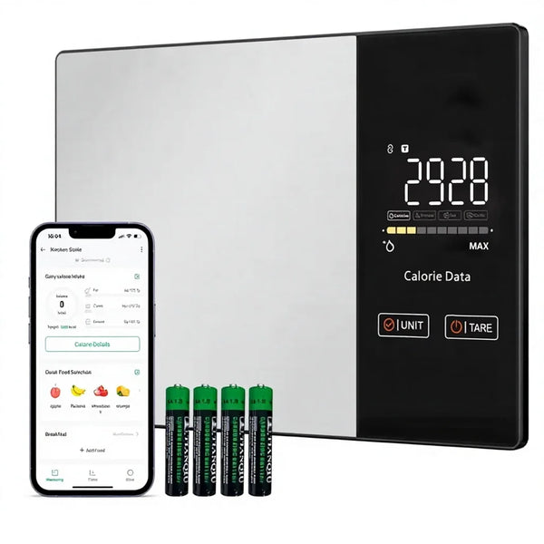 Smart Nutrition Kitchen Scale White Background